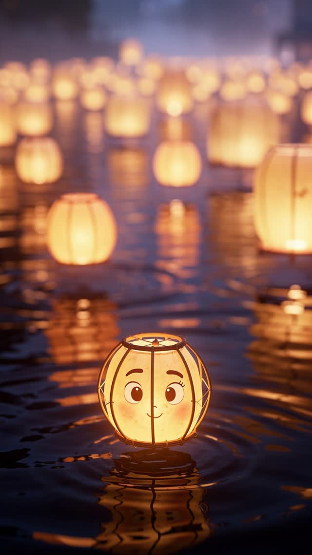 Wisp and the Light That Guided a Lost Boat — animated bedtime story