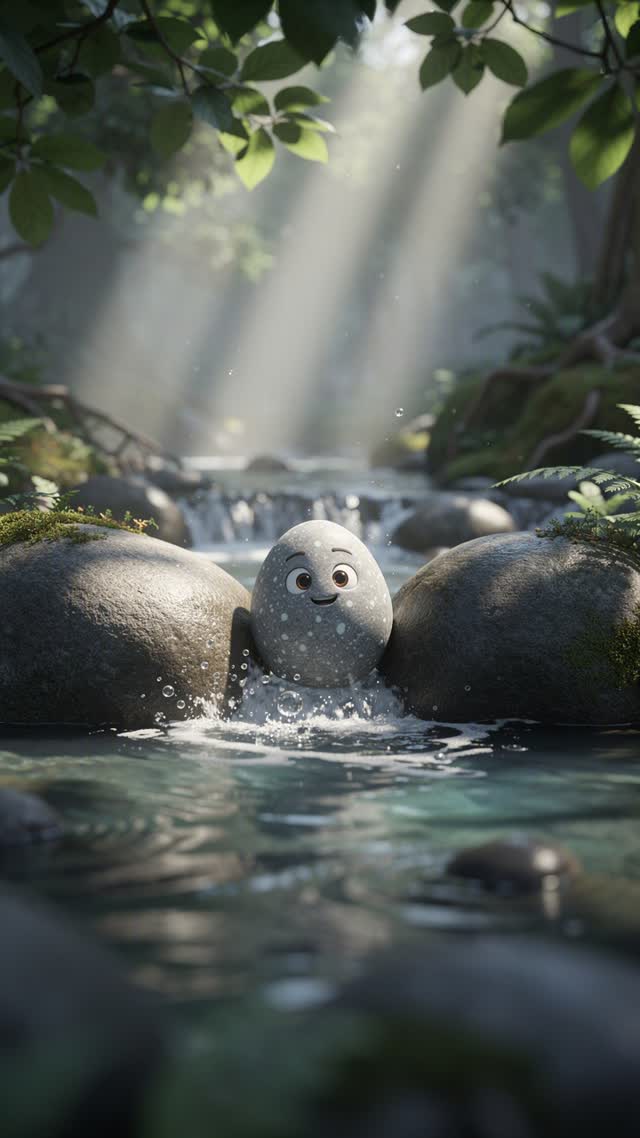 The Pebble Stuck in the Stream
