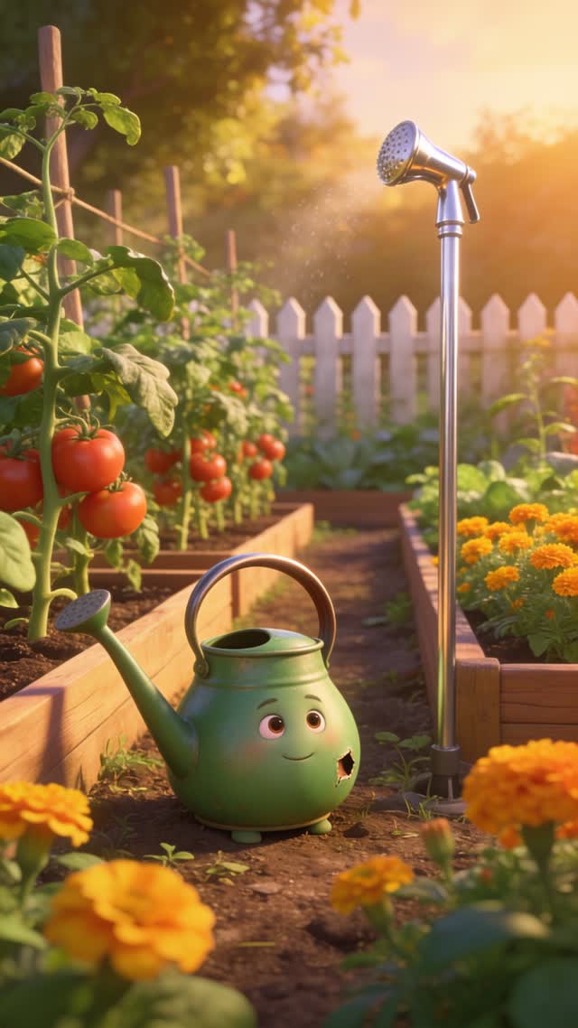 Sprinkle and the Dent That Saved the Garden — animated bedtime story